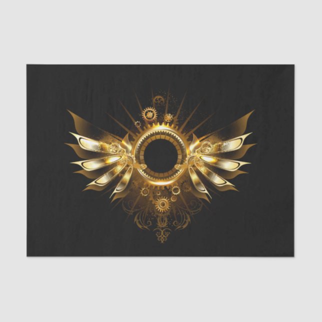 Papel De Seda Asas de vapor (Frente )