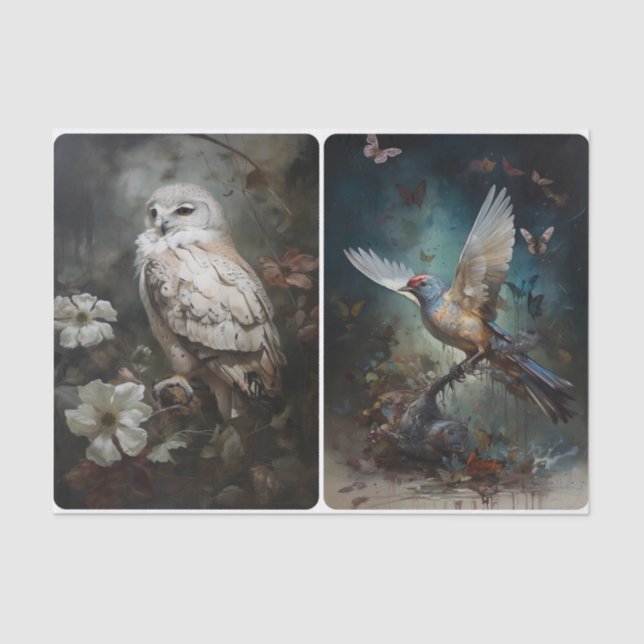 Papel De Seda Asas em Dusk (Frente )