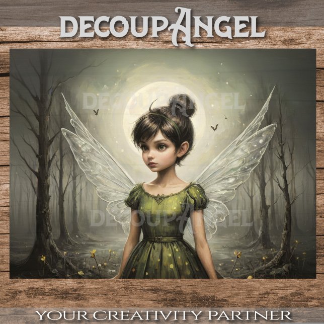 Papel De Seda Asas Prateadas - Tinkerbell Explora a Floresta Mág (Criador carregado)