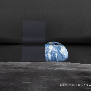 Papel De Seda Ascensão da Terra sobre a Lua, Apolo 11, 1969 Deco