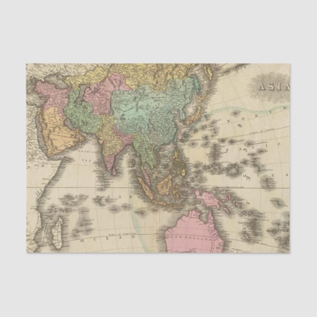 Papel De Seda Ásia 39 (Frente )