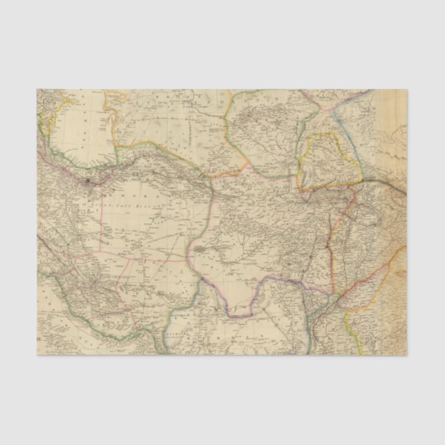 Papel De Seda Ásia central 2 (Frente )