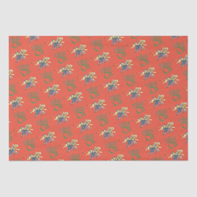 Papel De Seda Assistente Clássico do Natal de Oz (Frente )