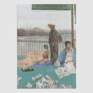 Papel De Seda Assobiador - Variações em Cor da Carne e Verde