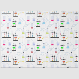Papel De Seda Assunto da Escola de Laboratório de Testes de Ciên