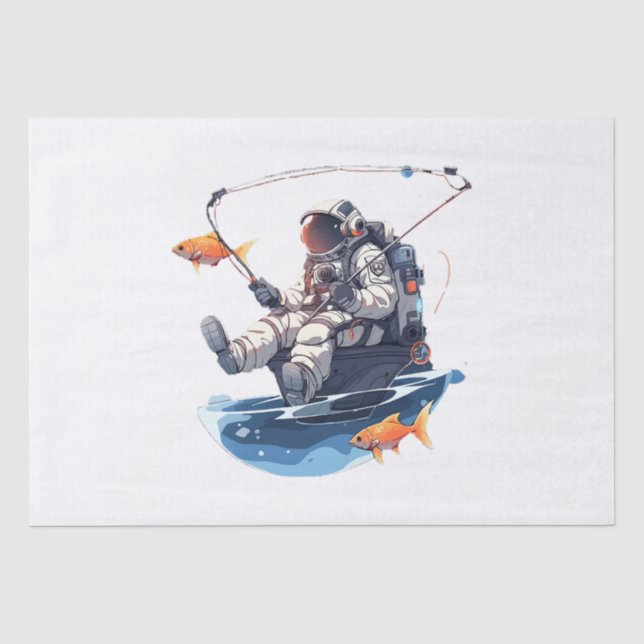 Papel De Seda astronauta (Frente )
