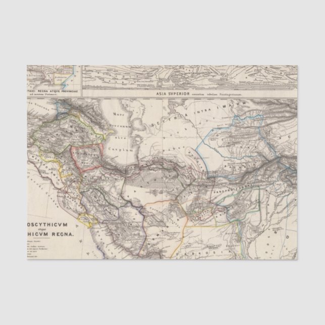 Papel De Seda Atque Parthicum Regna de Indoscythicum (Frente )