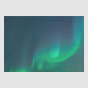 Papel De Seda Aurora Borealis Norte Luzes do Alasca Sky