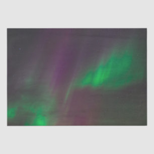 Papel De Seda Aurora Borealis Norte Luzes do Alasca Sky