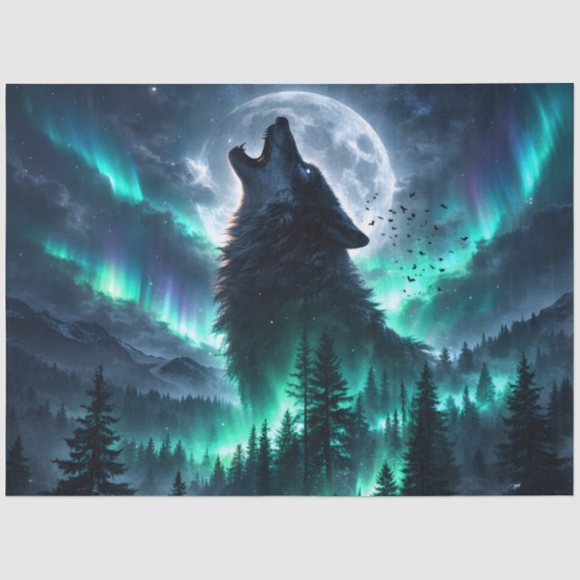 Papel De Seda Aurora Loba (Frente )
