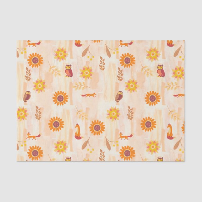 Papel De Seda Autumn Woods (Frente )
