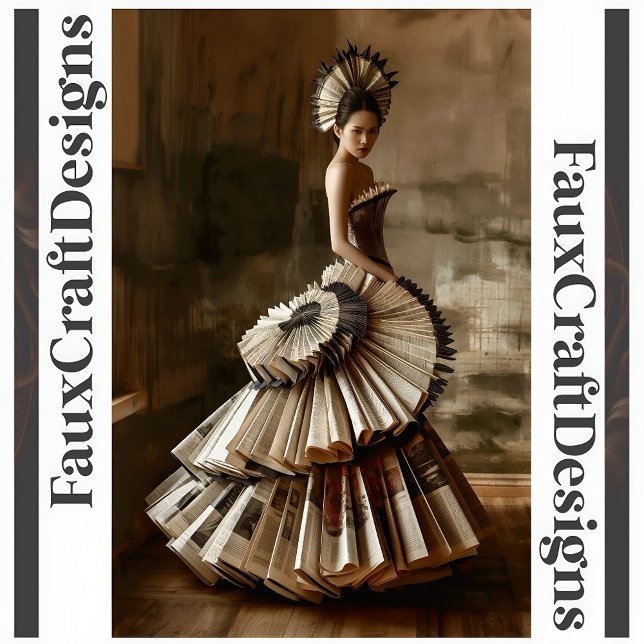 Papel De Seda Avant Garde Paper Dress Decoupage Direita 129 (Criador carregado)