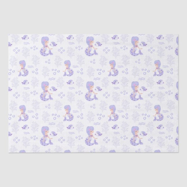 Papel De Seda Aventura de Sereia Cuja (Frente )