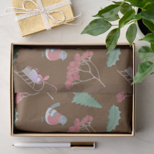 Papel De Seda Aves de Natal e Diarreias