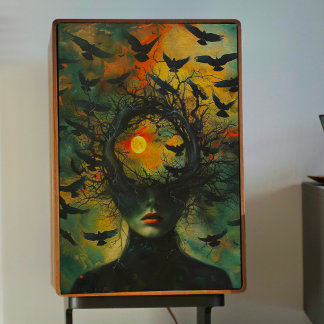 Papel De Seda Aves em Decoupage do Cérebro