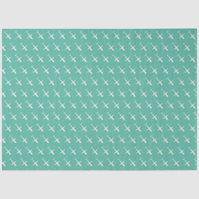 Papel De Seda Avião na Casa Azul Greeny (Frente )
