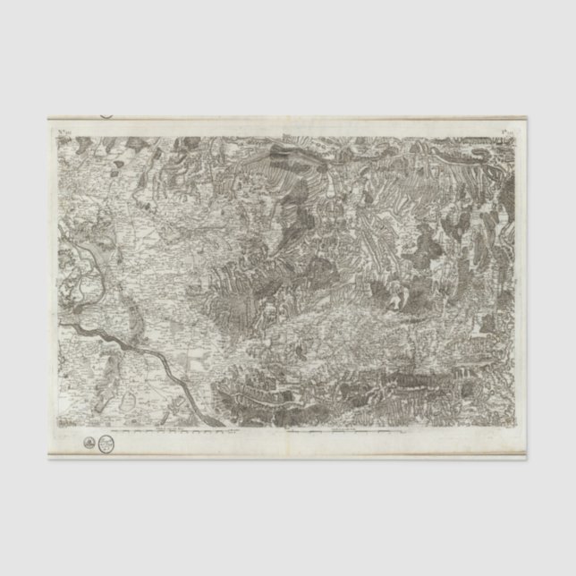 Papel De Seda Avignon, alaranjado (Frente )