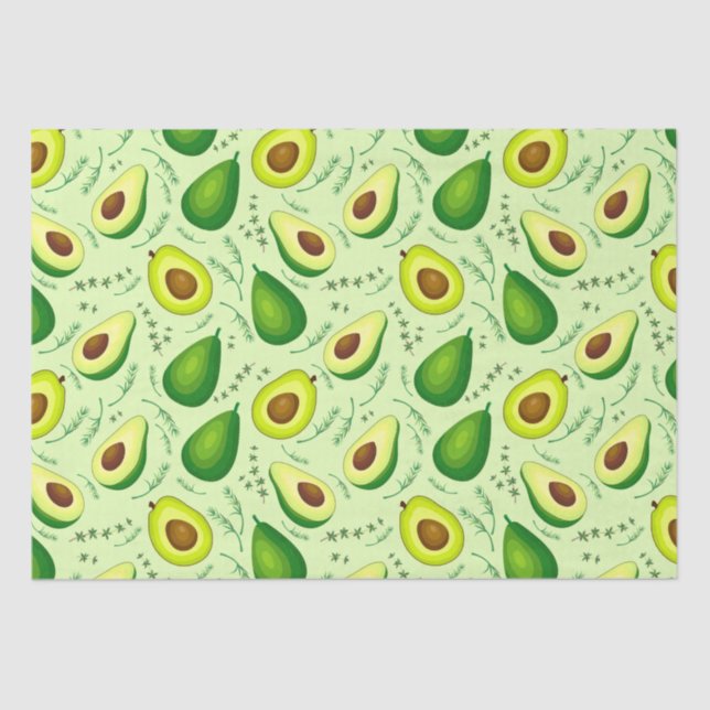 Papel De Seda Avocado (Frente )