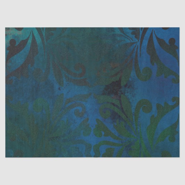 Papel De Seda azul (Frente )