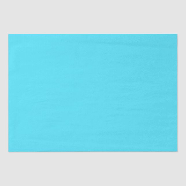 Papel De Seda Azul Aqua (Frente )