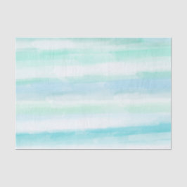 Papel De Seda Azul Aqua Casa Branca de Narração Hidrográfica II