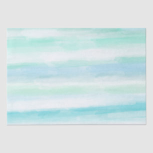Papel De Seda Azul Aqua Casa Branca de Narração Hidrográfica II