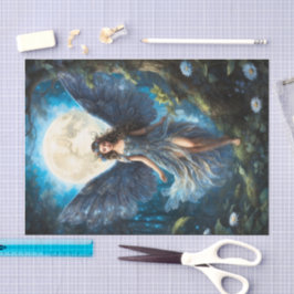 Papel de Seda Azul Cerúleo Fada