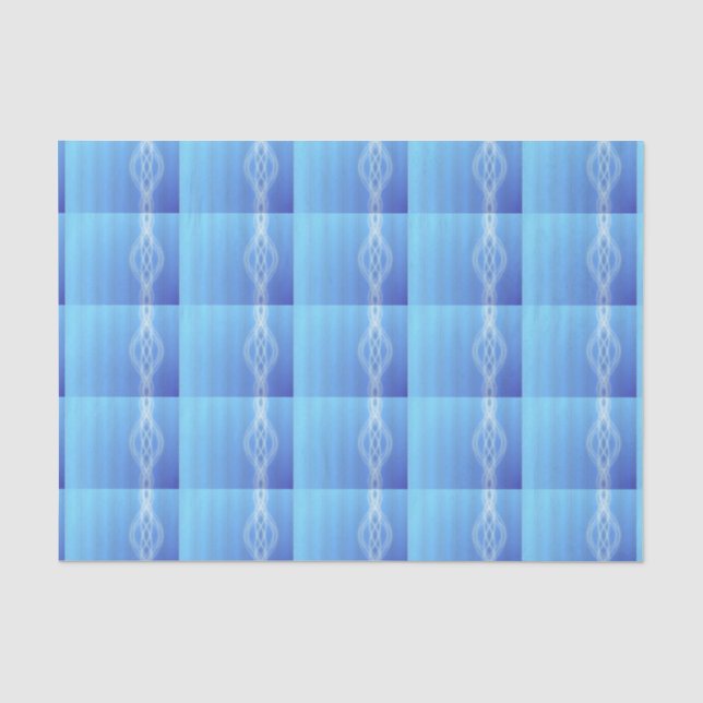 Papel De Seda Azul Céu (Frente )