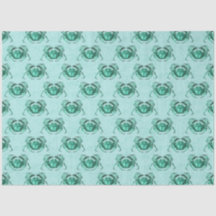 Azul Claro e Dourado Série Náutica Design 15