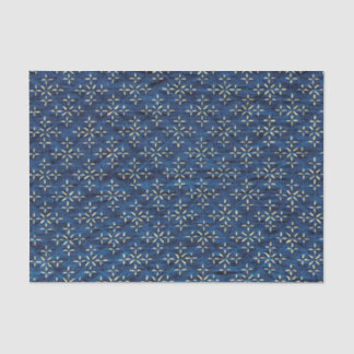 Papel De Seda Azul Indigo Japonês