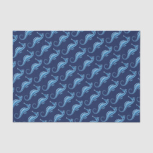 Papel De Seda Azul-marinho