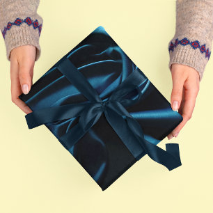 Papel De Seda Azul Satin Luxury
