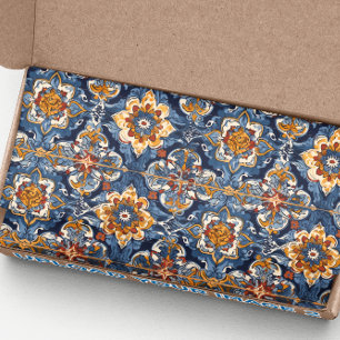 Papel De Seda Azulejos Espanhóis Mexicanos Talavera