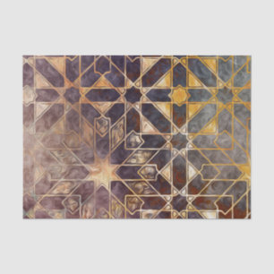 Papel De Seda Azulejos Místicos I