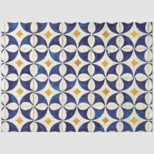 Papel De Seda Azulejos Portugueses - Azulejo Pattern Design