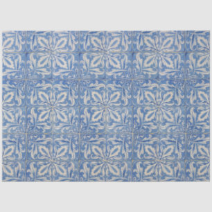Papel De Seda Azulejos Portugueses Vintage Azulejos Azul Branco