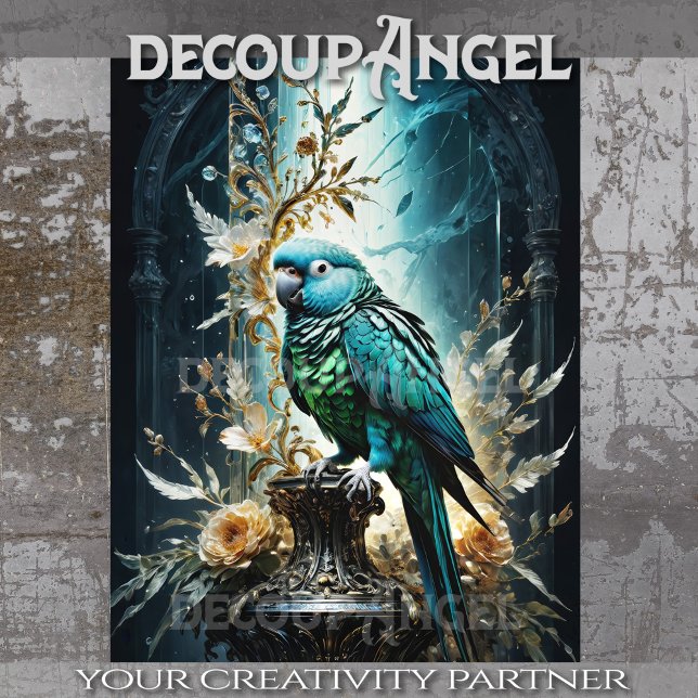 Papel De Seda Azure Splendor - Desligar página - (Criador carregado)