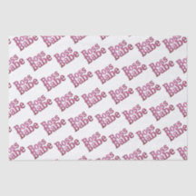 Babe do chefe rosa brilhante