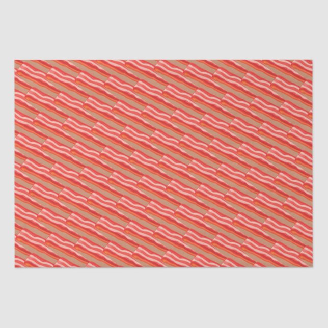 Papel De Seda Bacon Engraçado (Frente )