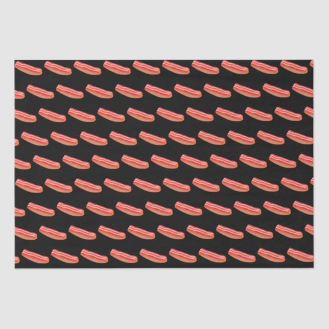 Papel De Seda Bacon Engraçado (Frente )