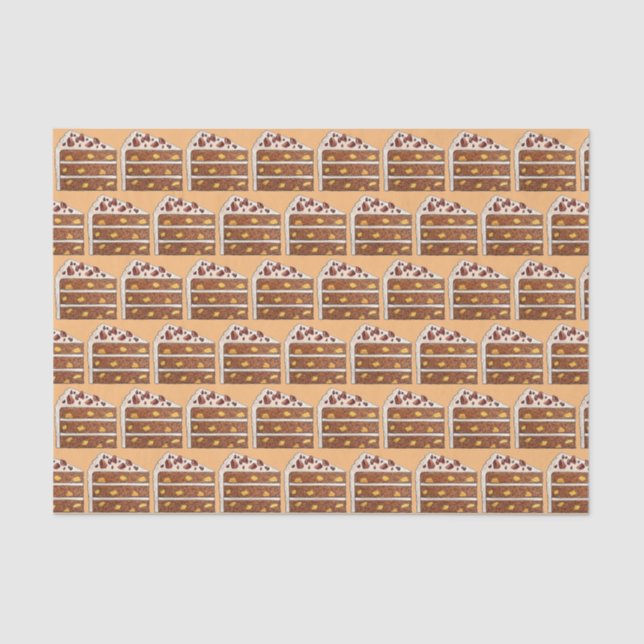 Papel De Seda Baking de deserto de Bolo de Bolo de Borracha Meri (Frente )