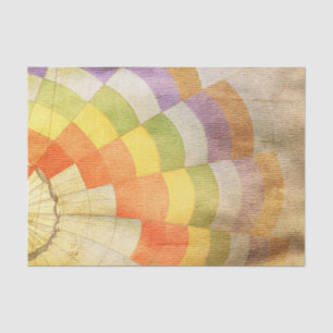 Papel De Seda Balão de Ar Quente Colorido