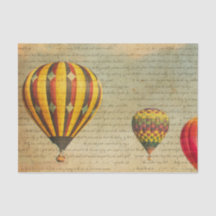 Balão de Ar Quente Vintage