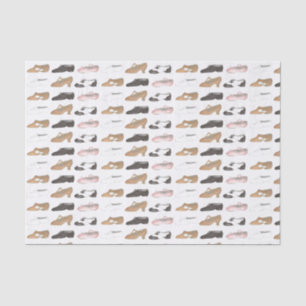 Papel De Seda Balé Jazz Tap Calçados de dança de caracteres de a