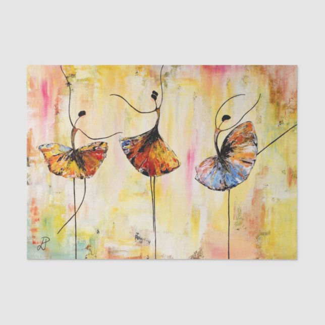 Papel De Seda Balé Sinfonietta (Frente )