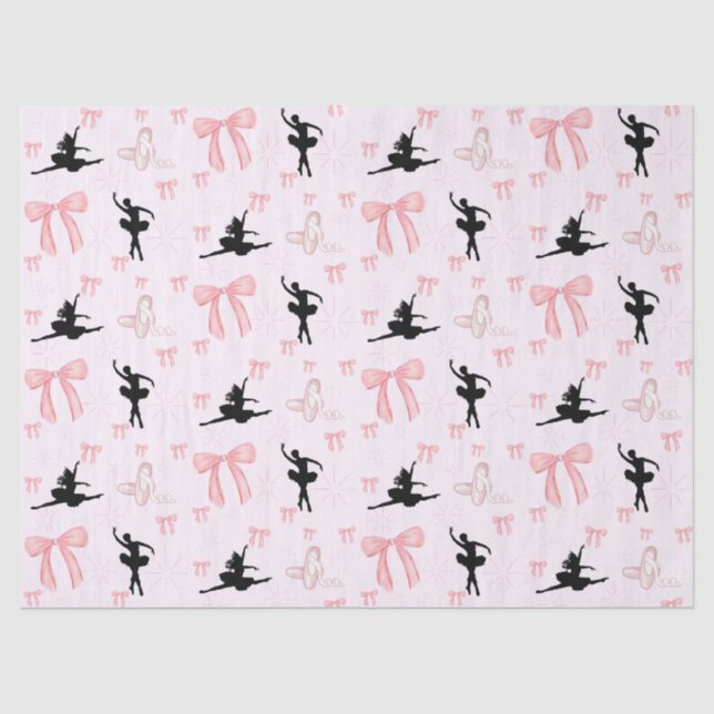 Papel De Seda Ballerina Arcos e Ballet (Frente )