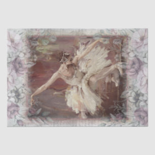 Papel De Seda Ballerina Balé Dancer