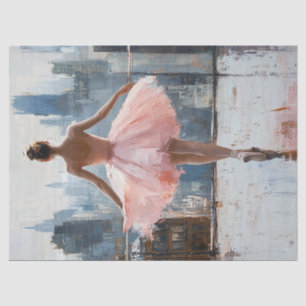 Papel De Seda Ballerina na Discussão Impressionista da Cidade