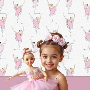 Papel De Seda Ballerina Rosa Dançarina Rosa Rosa Rosa