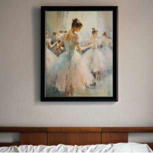 Papel De Seda Ballerina se preparando para a dissociação